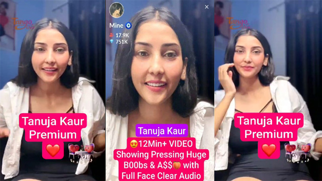 Tanuja Beautiful Insta Model – Most Demanded – New Latest 12Min+ Premium Live Showing
