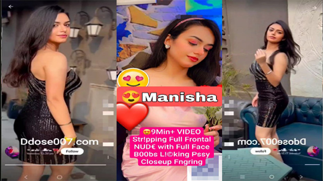 Manasha Beautiful Model – Latest Most Exclusive 9Min – Premium Live