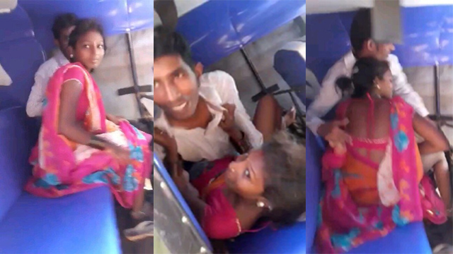 CNG Couple Caught While Fucking Outdor Trap