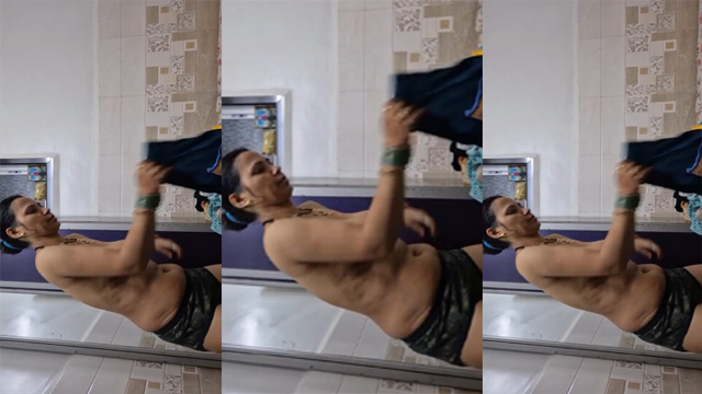 Desi Mom Captured By Son