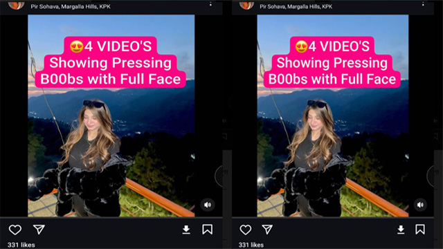 Beautiful Paki Influencer Latest Most Exclusive Viral Stuff Showing Pressing Boobs with Full Face