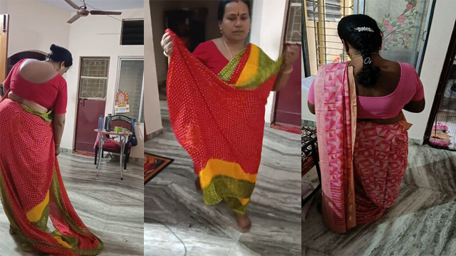 Changing Dress Mom Caught Camera