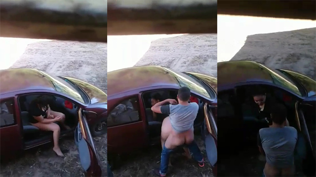Lovers Milf Fucking Public Place Captured Video