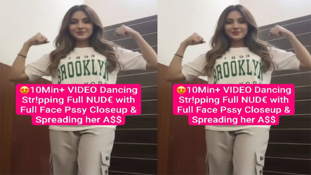Horny Desi GF Latest Viral Dancing – Stripping Full Nude with Full Face