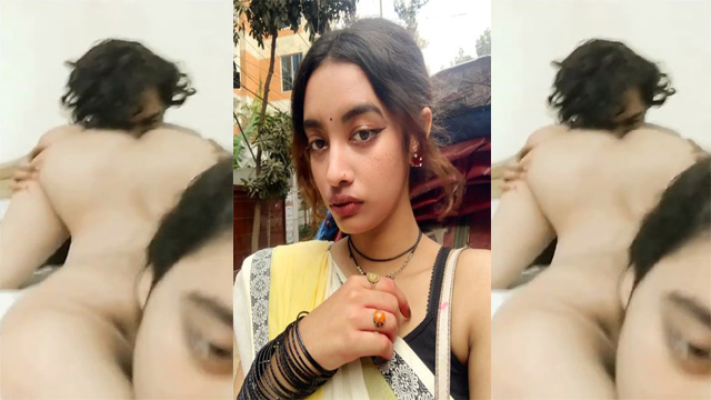 Indian Hot Babe Giving BJ Boobsjob – And Hard Doggy Fucking