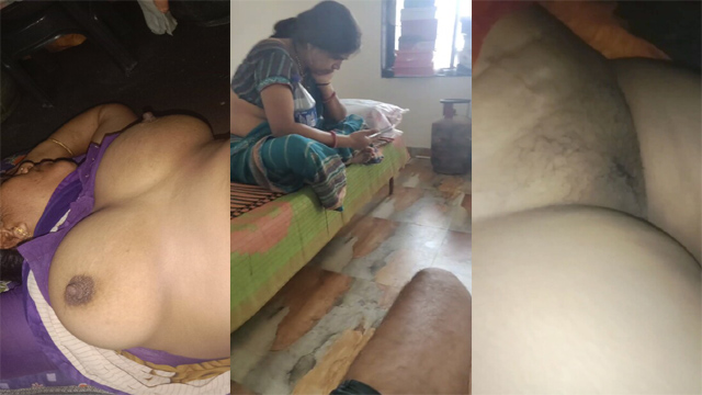 Jerking Infront of Mom – Recording Her Sleeping Nude