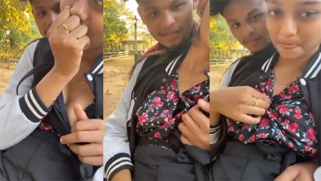 Desi Sweet School Girl – Outdoor Boobs Fuck Viral